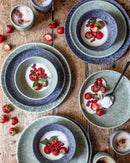 Moos'n'Stein - Dessertteller 4er-Set