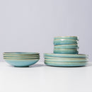 Tiefer See - Speiseservice für 4 Personen